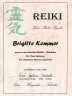 Urkunde Reiki 2